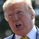 White supremacist and President of the United States Donald Trump speaks to reporters on the South Lawn of the White House on June 22, 2019